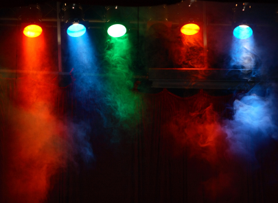 Color fog lights effects FX